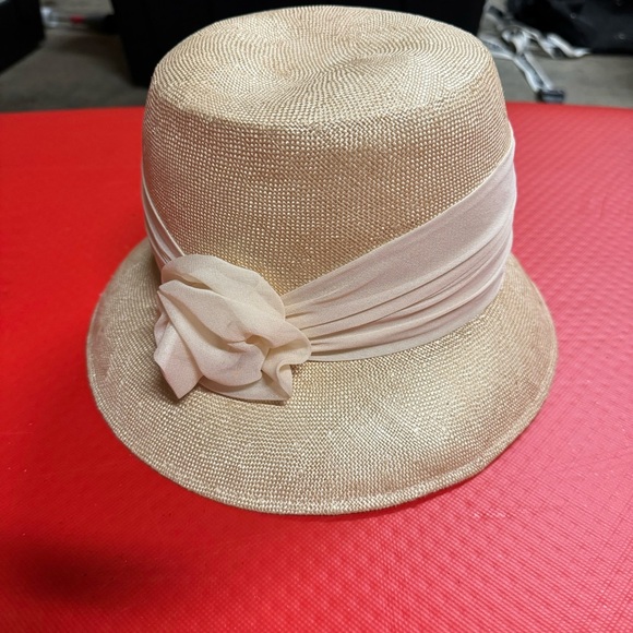 Eric Javits bucket straw Hat - Picture 2 of 5